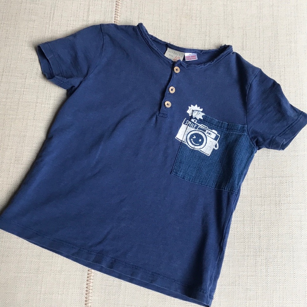 Zara kids short sleeve shirt